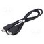 HDMI TO HDMI CABLE 1M BLACK 789-21051001 Accessories: connection cable; black; 1m; HDMI plug,both sides igKn1-Q1dFQA6yorKHB0kyXtMjHqiByZ7D5SRK47_ZI
