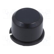 1D09 Button; round; black; Ø9.6mm; plastic ZneXUgvwbqY0TU7asXG6CMNuoP4ZaMp3aJcOXidLgBk
