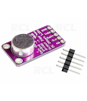 MIKROFONA MODUĻIS ar pastiprinātāju MAX9814

 ABTR07.jpg