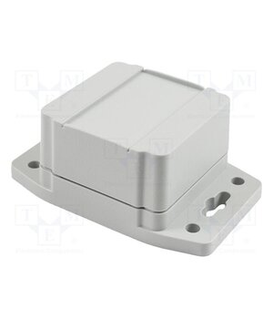 1555BF22GY Enclosure: multipurpose; X: 65mm; Y: 65mm; Z: 42mm; with fixing lugs ViQUSeCzskgCniHqG1dzF2S7UzE2bZ4jEZTUlDRBWUA