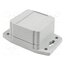 1555BF22GY Enclosure: multipurpose; X: 65mm; Y: 65mm; Z: 42mm; with fixing lugs ViQUSeCzskgCniHqG1dzF2S7UzE2bZ4jEZTUlDRBWUA