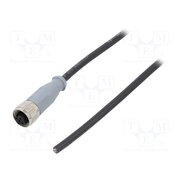 43-10032 Connector: M12; plug; female; PIN: 4; straight; cables; 2m Pp-or5DZbNZxRHNVcaVzyzE7TwHzpzv5W7PSM3R5e8Y