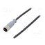 43-10032 Connector: M12; plug; female; PIN: 4; straight; cables; 2m Pp-or5DZbNZxRHNVcaVzyzE7TwHzpzv5W7PSM3R5e8Y