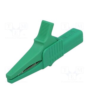66.9755-25 Crocodile clip; 32A; 1kVDC; green; Grip capac: max.20mm 9PcqPJgUyYdzPAcQEzLmA_TZpOCfLWw-BVKaz4jJmzc