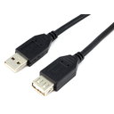 KABELIS KOMPIUTERIUI  USB A (K) <-> USB A ( L) 3m