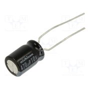 UHE1A471MPD1TA Capacitor: electrolytic; low ESR; THT; 470uF; 10VDC; Ø8x11.5mm EF5VGRmDMssvlNBMOGJd8Qm6vCiIw3F5mtCAKKad0CA