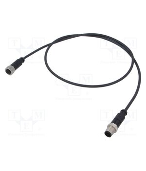 C21320000000029 Cable: for sensors/automation; M12; PIN: 4; M12 male,M12 female sLEh3LTXN7YYCqVBDNwZG3SdZ_QcV4II5SKTsb9uHW8