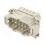 DE-010-MS Connector: HDC; contact insert; male; DE; PIN: 10; 10+PE; size D10B 4BB8Vda7qLoozNSXJVDQ1AhTe9UnThlacBqXkfsQQAw