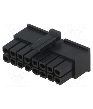 10127716-16LF Connector: wire-board; plug; female; PIN: 16; Minitek® Pwr 3.0 YHa3GY4GYeKnn6NpkghearF8FjBl4J2L6Pw-DFuJDFA