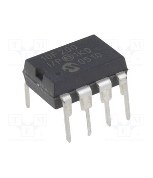 PIC10F200-I/P IC: PIC microcontroller; 384B; 4MHz; ICSP; 2÷5.5VDC; THT; DIP8 gV_w7WrNNuQAP5TuTn0HDTQha1IW9WenhSrslw_q7SM