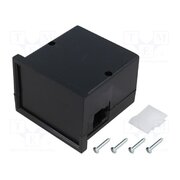 KM-62-PF/BK Enclosure: panel; X: 72mm; Y: 72mm; Z: 55mm; ABS; black; screwed vzoDELdGMeMXBEVH8xvP2n3Dk7M6QfcEcK1nWLbUv9Q
