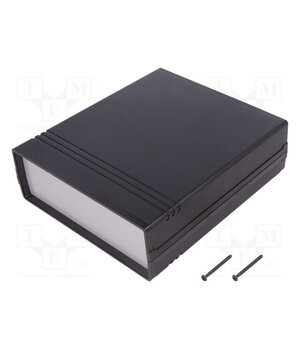 223.9 Enclosure: with panel; CAB; X: 154mm; Y: 173mm; Z: 54mm; ABS; black cm01jtcEXasy5s8X74qzXaB0BfAMqOSjDefJK9QBPSk