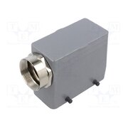 70102400 Enclosure for connectors: HDC; size H-B 16; for cable; angled Ph0ErgY5hiB4MKDjGDxtAAni0Kd9gM1qe9uakaHhOx0