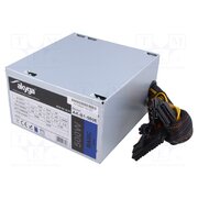 AK-B1-500E Power supply: computer; ATX; 500W; 3.3/5/12V; Features: fan 12cm gfaL8yWP2Y-G3BjHVm7UicOnmRaC8KvnflABz3IWP4E