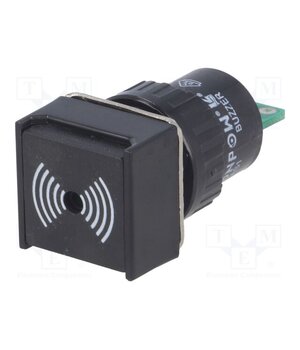 LAS1-AF-B/12V Signaller: sound; 75dB; Illumin: none; IP40; Ø16mm; max.6mm; plastic WDByFIqwDSEAdgro56HaCD9DjnEqMnpNtie5oVXI6ok