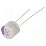 32SEQP6R8M Capacitor: polymer; 6.8uF; 32VDC; THT; ±20%; Body dim: Ø8x7mm; 1000h UCkf9D4QLzsWQ2swWkXhkLhexofTww3qGbpa4KvEEdA