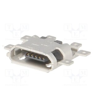 47491-0001 Connector: USB B micro; socket; on PCBs; SMT; PIN: 5; horizontal wUeYDc26JGfByFPCvZvHBLq6TopgYRZfRYt740H0qbY