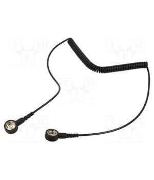 30-560-0611 Connection cable; ESD; Application: earthing ESD wristbands; 1MΩ EUXa0E67vzs6ypbd3rbYWFqpCr6XwGOChVvrccYpS2g