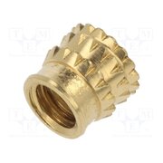 001M5 Threaded insert; brass; M5; BN 37885; L: 10.1mm; for plastic hBFg9W_YnhFX-ptM8sCKDXso7OkfTaUTHJQ5TlHRfKM