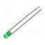TLHG4405 LED; green; 3mm; 6.3÷15mcd; 30°; Front: convex; 2.4÷3VDC E2w-yNyz5WeDdjHn21QsfX4q9WVGPsT0dIIS512RK3s