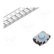 EVQP2B02B Microswitch TACT; SPST; Pos: 2; 0.02A/15VDC; SMD; none; OFF-(ON) 8jN49xFzIhKzQOS0MNBUcjdWxN30DgV3qccDzpZ1UKI