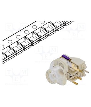 ML3-AG2HB-CT-V-R Microswitch TACT; SPST-NO; Pos: 2; 0.05A/12VDC; THT; LED; blue; ML3 jpfj1MFjbvV3ApRd5dLYAODpqnYvP7IEaClPCPhayIc