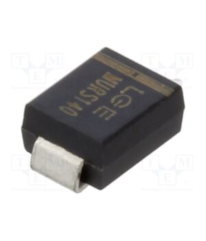 MURS140 Diode: rectifying; SMD; 400V; 1A; 50ns; SMB; Ufmax: 1.25V; Ifsm: 35A xfOA1or4GCTLdNMA31fwc1Io1ujyDhgosAyeB95Uims