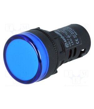 L22 220VAC BL Control lamp; 22mm; L22; -20÷60°C; Illumin: LED; 230V; Ø22.5mm; IP65 3NcsKjbr1_hpkoA3fJscShFl7cOvblPrKh9leE63Wow