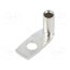 KCS90_5-6/10 Tip: ring tube; M5; 6mm2; crimped; for cable; angled 90°; tinned Or27WtAq_m5UcbrE1czaeSvDd-cXPq8kCuYsoKhT9HE