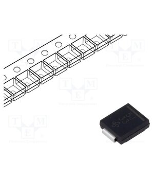 S5J-E3/57T Diode: rectifying; SMD; 600V; 5A; 2.5us; DO214AB,SMC; Ufmax: 1.15V 46IQ3A7a1zZ9-sbYxt-IAivUpEGgkWfJ26YG2msSt60