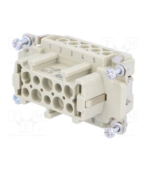 09330102701 Connector: HDC; contact insert; female; 16A; 500V; Han E®; PIN: 10 U34y5XL0HSQ9vbewxSXGNXKunUCqzEK4X03sgQQAIfE