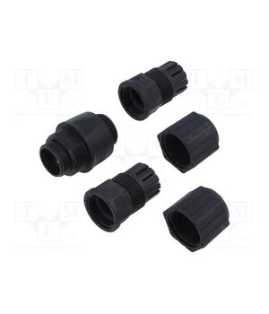 RDP-00BFFA-SLM7001 Cable joint; PIN: 8; plastic; 8p8c; Locking: threaded joint; 6.5mm BK_J3-Z0hD5_HoLPsMrD8fG0WI0YnIPgrWsq9fwg-ls