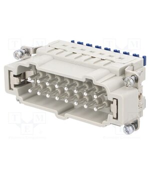 09330162648 Connector: HDC; contact insert; male; 16A; 500V; Han® ES Press iinwnnKvVjTiMOawaYkZ5iPAHVxMdo5Rm7GDlCXe09g