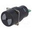 LAS1-AY-B/230V Signaller: sound; 75dB; Illumin: none; IP40; Ø16mm; max.6mm; plastic 7SYGGW252p1T4QcrO7gL8TglCCG5g5miH9ER_Edueqc
