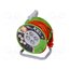W-97423 Extension lead; 3G1mm2; 30m; PVC; orange; Sockets no: 4; reel; 10A ysx7DnnLPErhbfrkjXw3-hodetaud6vCBjxyIX8mtCA