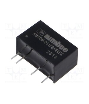 AM1DM-0515SH60EZ Converter: DC/DC; 1W; Uin: 4.5÷5.5VDC; Uout: 15VDC; Iout: 67mA; SIP7 phHeUM2cwHNWeYplc7sJG7ge2dfEto8A98ih4xIxGmA