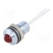 190403IP Indicator: LED; prominent; red; 2VDC; Ø8mm; 2pin; metal DsjeAKw-Qraytdk2qPv4ttHIx1X8ObuunRUyFBtxYfU