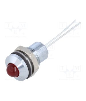 190403IP Indicator: LED; prominent; red; 2VDC; Ø8mm; 2pin; metal DsjeAKw-Qraytdk2qPv4ttHIx1X8ObuunRUyFBtxYfU