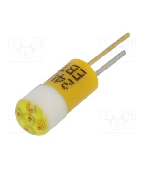 15010352 LED lamp; yellow; BI-PIN; 24VDC; plastic; 4.5mm; Leads: 2pin -7B4hifyeJOVx1lpgLjEqNEAWyxva1XlNhAoA-l3-zE