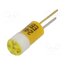 15010352 LED lamp; yellow; BI-PIN; 24VDC; plastic; 4.5mm; Leads: 2pin -7B4hifyeJOVx1lpgLjEqNEAWyxva1XlNhAoA-l3-zE