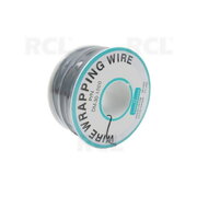 Wire ø0.25mm, 0.05mm² / 30AWG, PVC, red, 250m