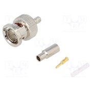 B1121E1-ND3G-6-75 Connector: BNC; plug; male; straight; 75Ω; crimped; for cable; POM q8aLoF74MIl3Rn0DWmcUUzMlLzxrlUZLbr_nxoQpkm0