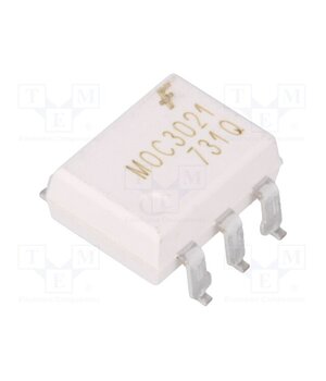 MOC3021SR2M Optotriac; 5.3kV; triac; SMT6; Ch: 1; MOC302XM -ik2uTgQvS_9fqw3KOkKcuIUcVO8H7KxeUBe-bh3Oe8