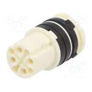 7003943102 Connector: M16; contact insert; female; PIN: 8(4+4); for cable A1HeACKcV3LbAeEnVozNgnU1ttxuxMX15gMN34bkmS8