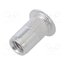 1742R-AL M6 Rivet nuts; M6; aluminium; Ømount.hole: 9mm; L: 17mm; 20pcs. uM0MkJyOZUENB7MgW6UeMvEuKiIk1Zt2gu48WXKuHko