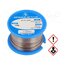 BROFIL 60 B2.1 0.5MM 100G Tin; lead-based; Sn60Pb40; 0.5mm; 0.1kg; reel; 183÷190°C; Flux: SW26 JQ-MLQwyTqgMe8pwL2ng0q60TpE4TJqDFJEJbPvXVO0