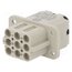 09120082734 Connector: HDC; contact insert; female; 16A; 500V; Han Q; PIN: 9 __nNSydX-Gob8dcp8kbM_BCg2oOG5GeUHjEkOaZr42Y