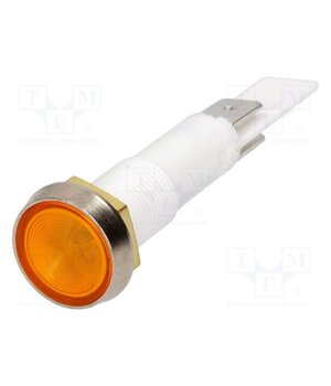 C027500NAF Indicator: with neon lamp; flat; 230VAC; Cutout: Ø10mm; connectors MXH2V7fEeXLyW3NThAol83nZuKpga7FeUerW1z5cKIY