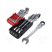 467BF.JP10PB Wrench-set; combination spanner,with ratchet,with joint CXKzrwi03GvSP978KXjNdHjcppgOdCBhrhcYG1cX7MY