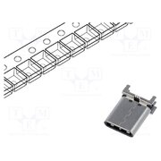 CX81B-24S Connector: USB C; socket; CX; 5A; PIN: 24; vertical; Gen.2x2; on PCBs hRDEdFElQ2Rz1zPxe9E-xbf76e-xGPlczvfLKGXpF_g